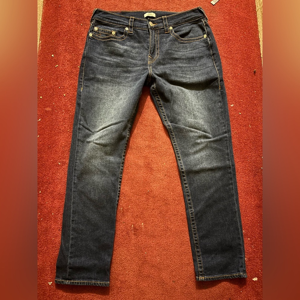 True Religion Dark Blue Slim Jeans